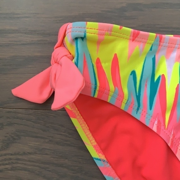 Nwt Breaking Waves Junior Printed Bikini Bottom - Picture 4 of 4